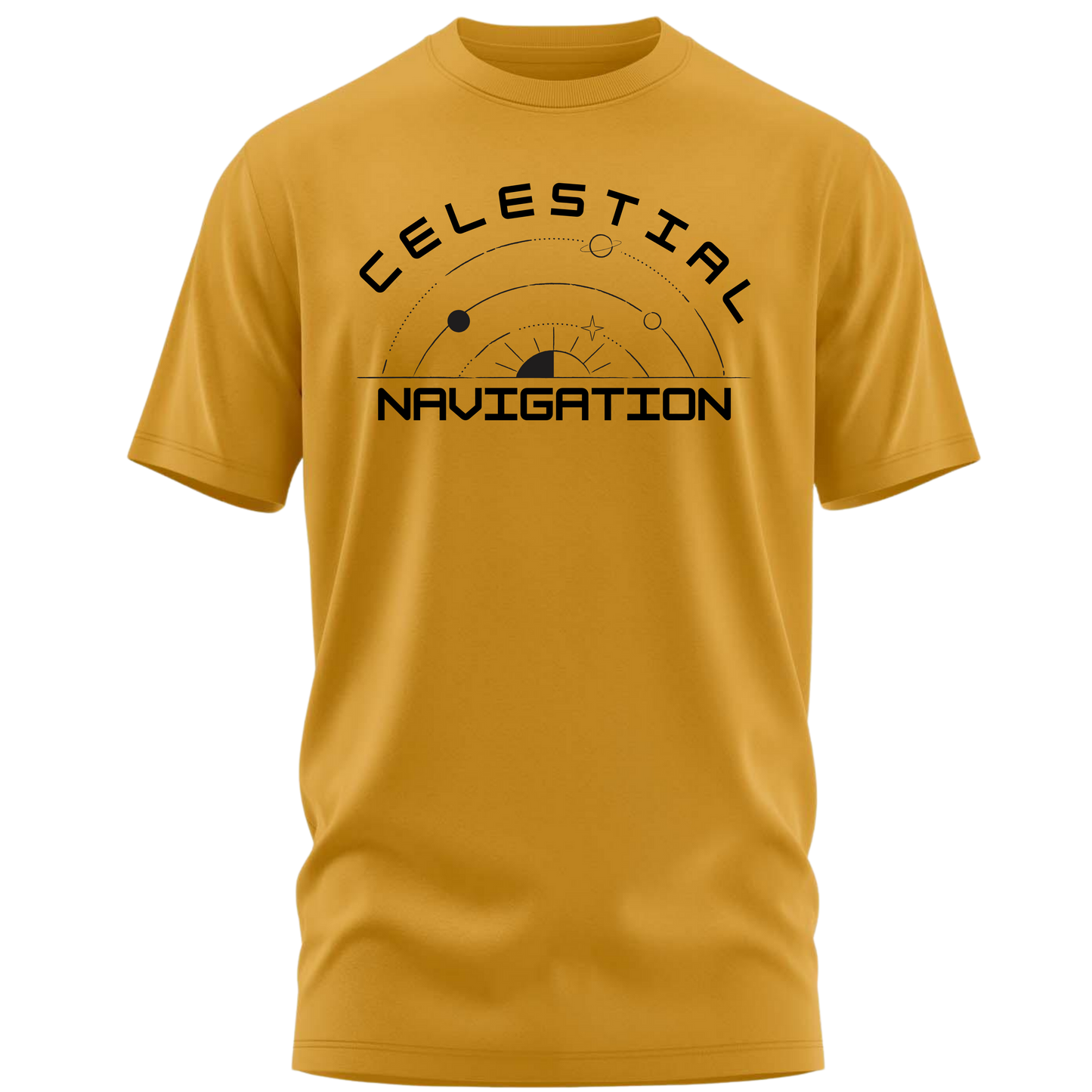 Celestial Navigation Premium Cotton T-shirt : Mariner’s Edition