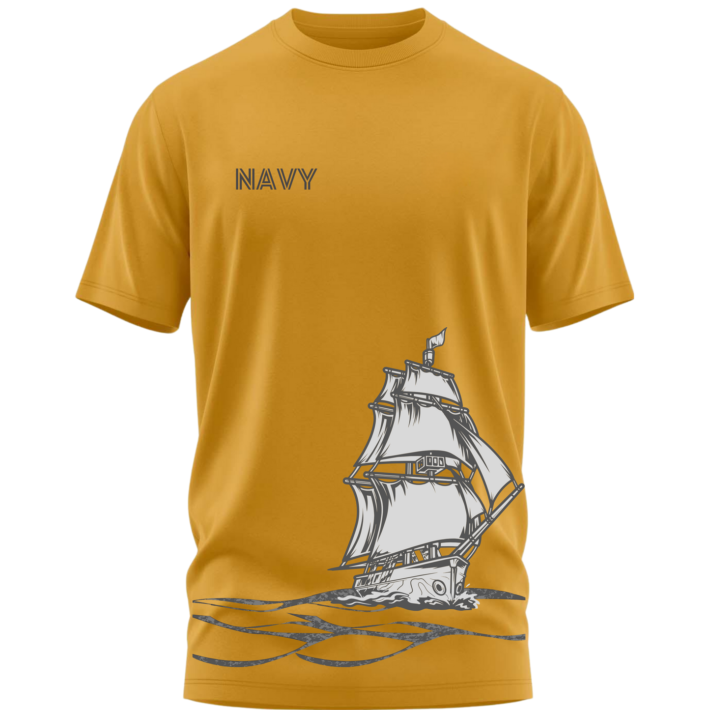 Navy Signature Premium Cotton T-shirt : Mariner’s Edition