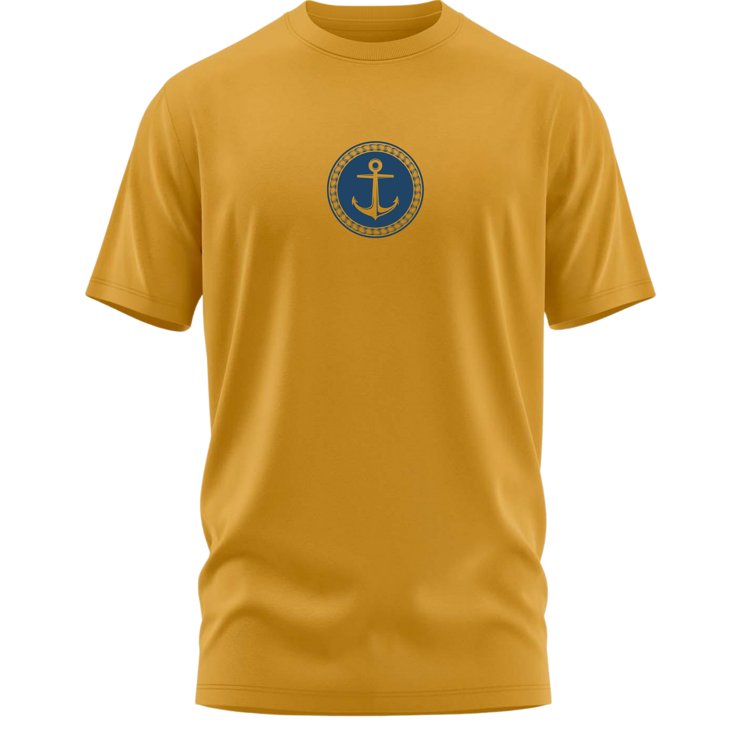 Anchor Badge Premium Cotton T-shirt : Mariner’s Edition