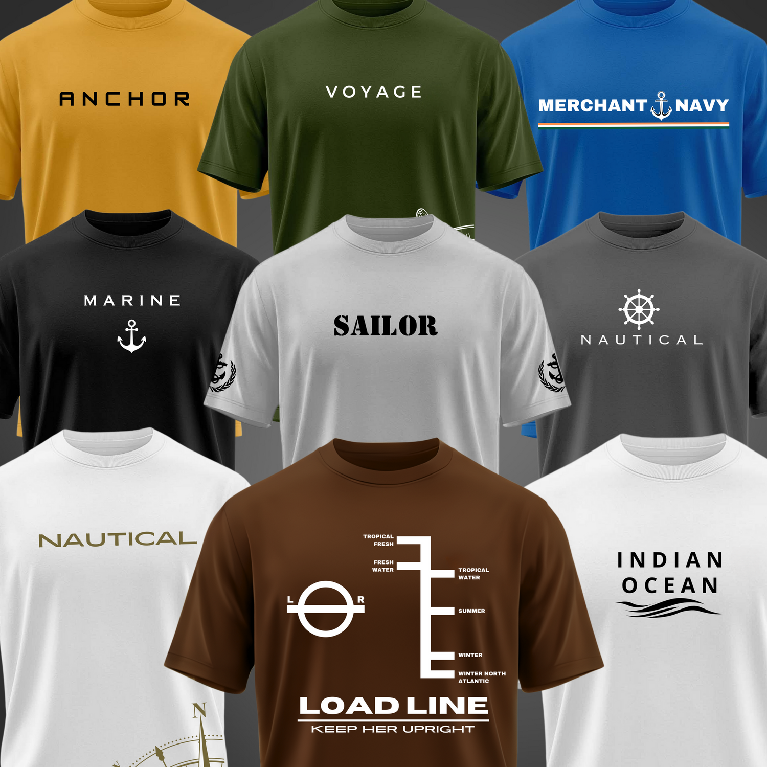 The Mariner’s Exclusive: Limited Edition Nautical Tee