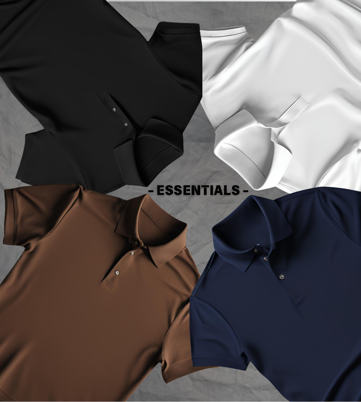 Essential Plain/Solid Polo Collection