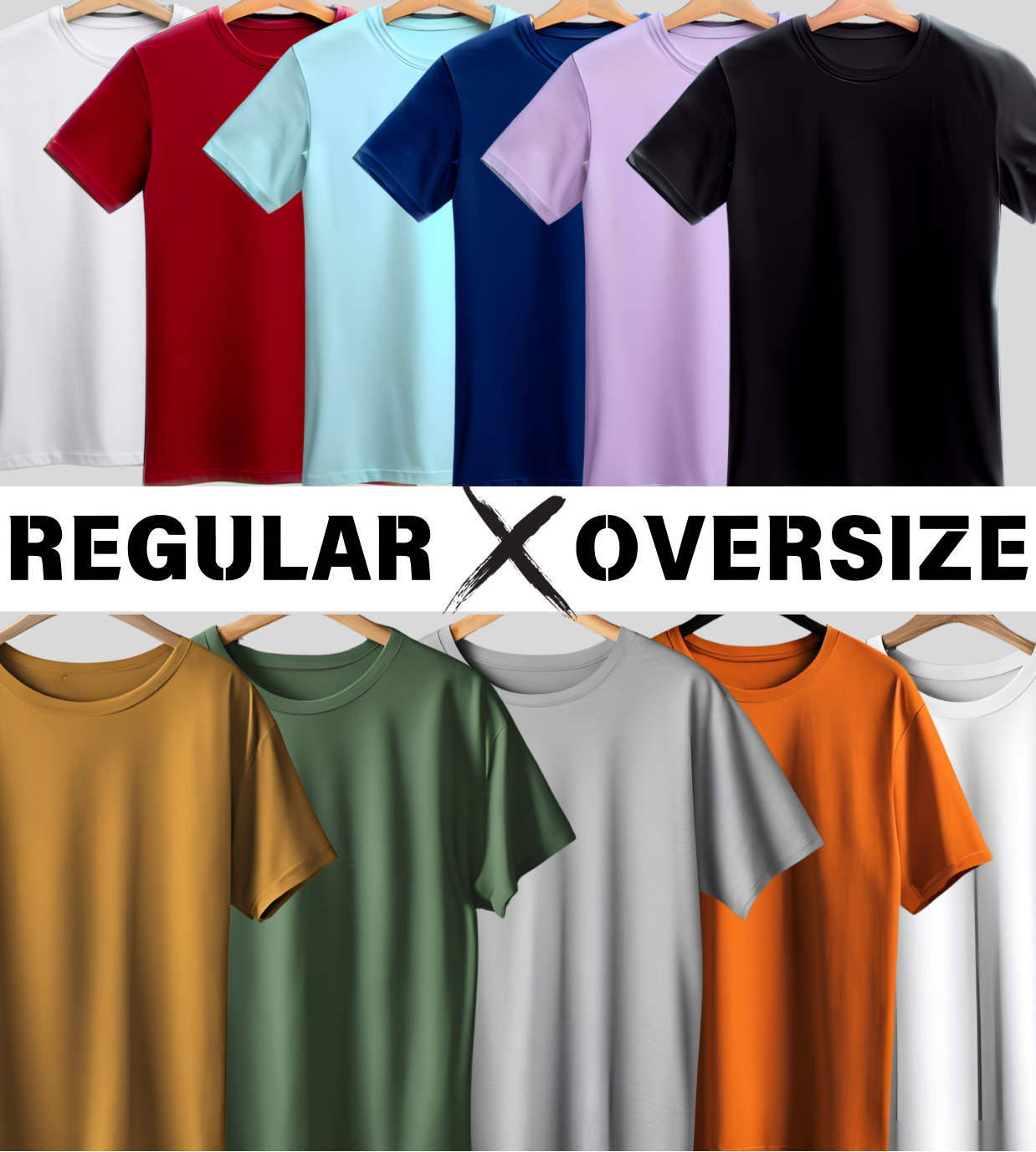Classic Regular/Oversize Solid Tee