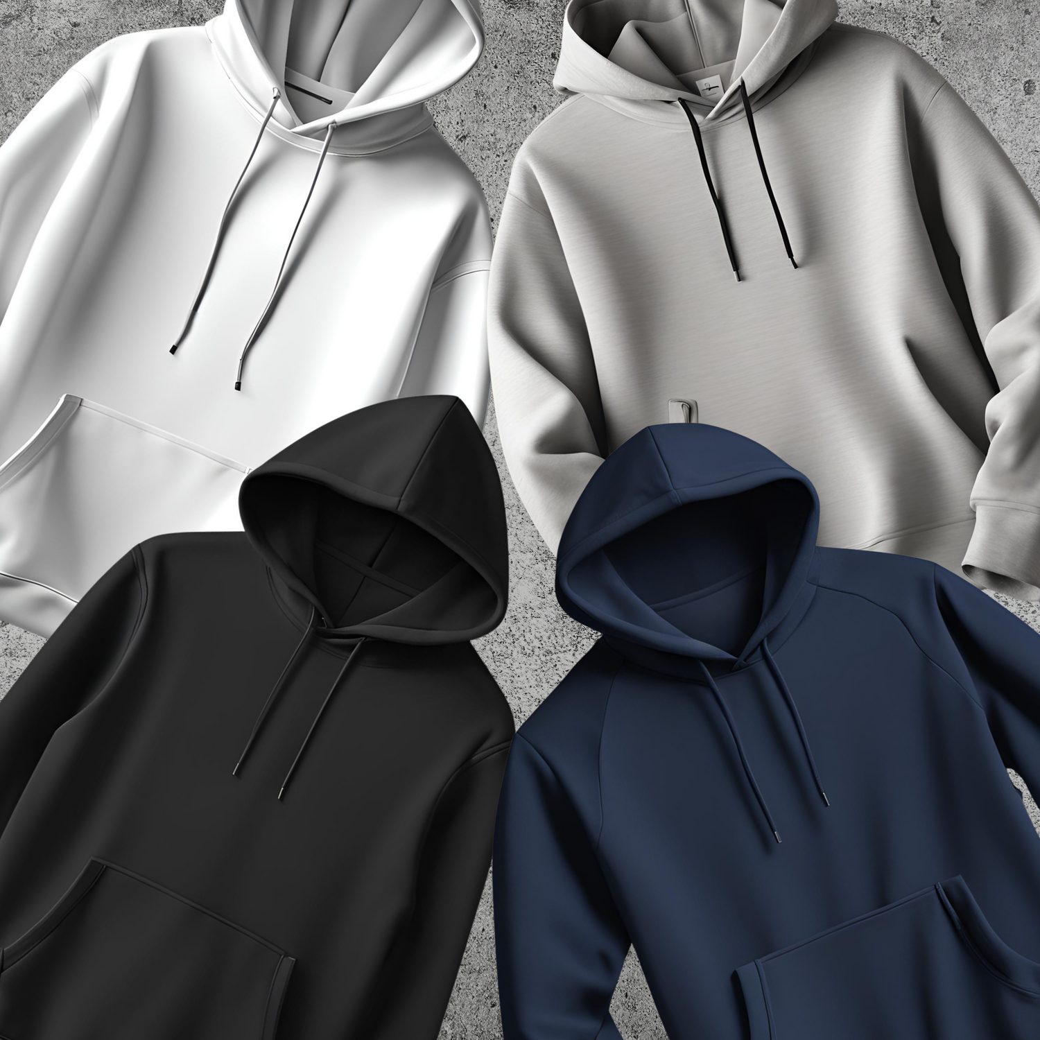 Essential Plain/Solid Hoodie collection