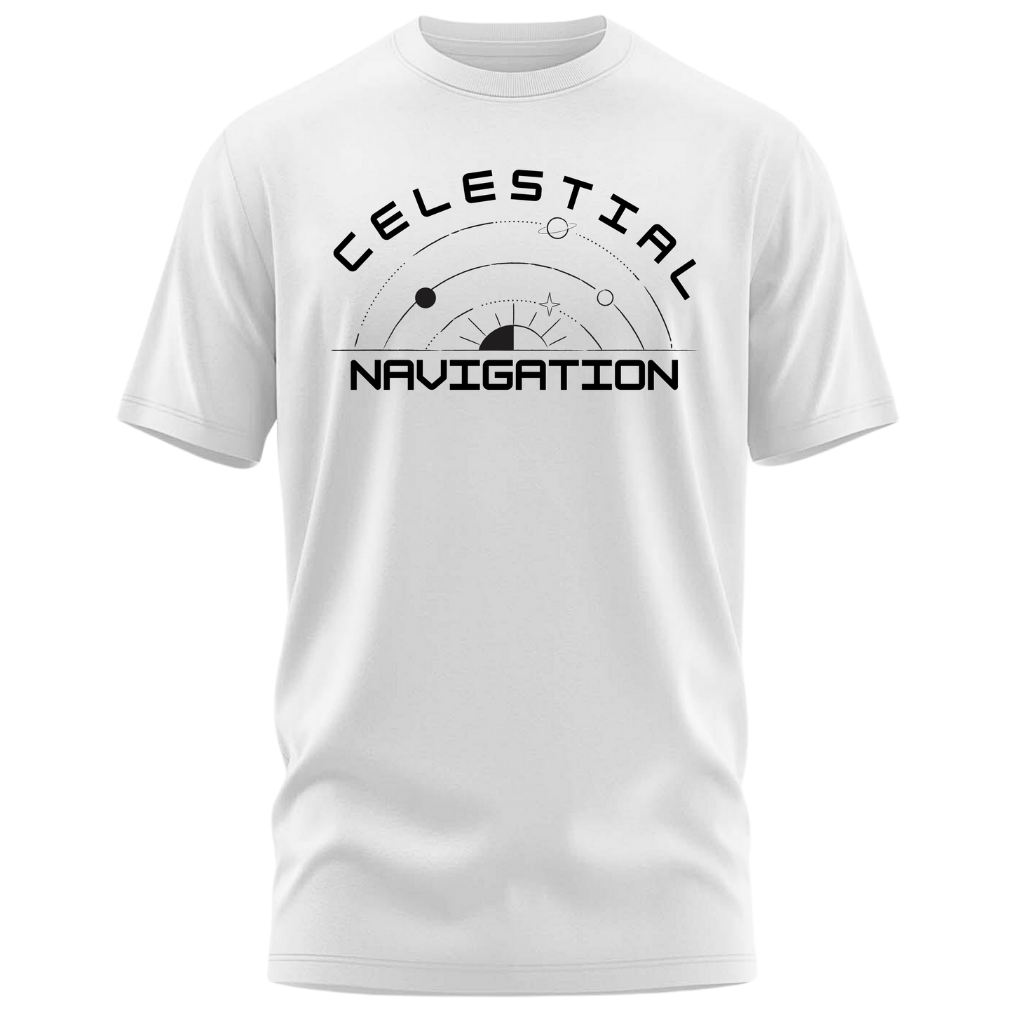 Celestial Navigation Premium Cotton T-shirt : Mariner’s Edition