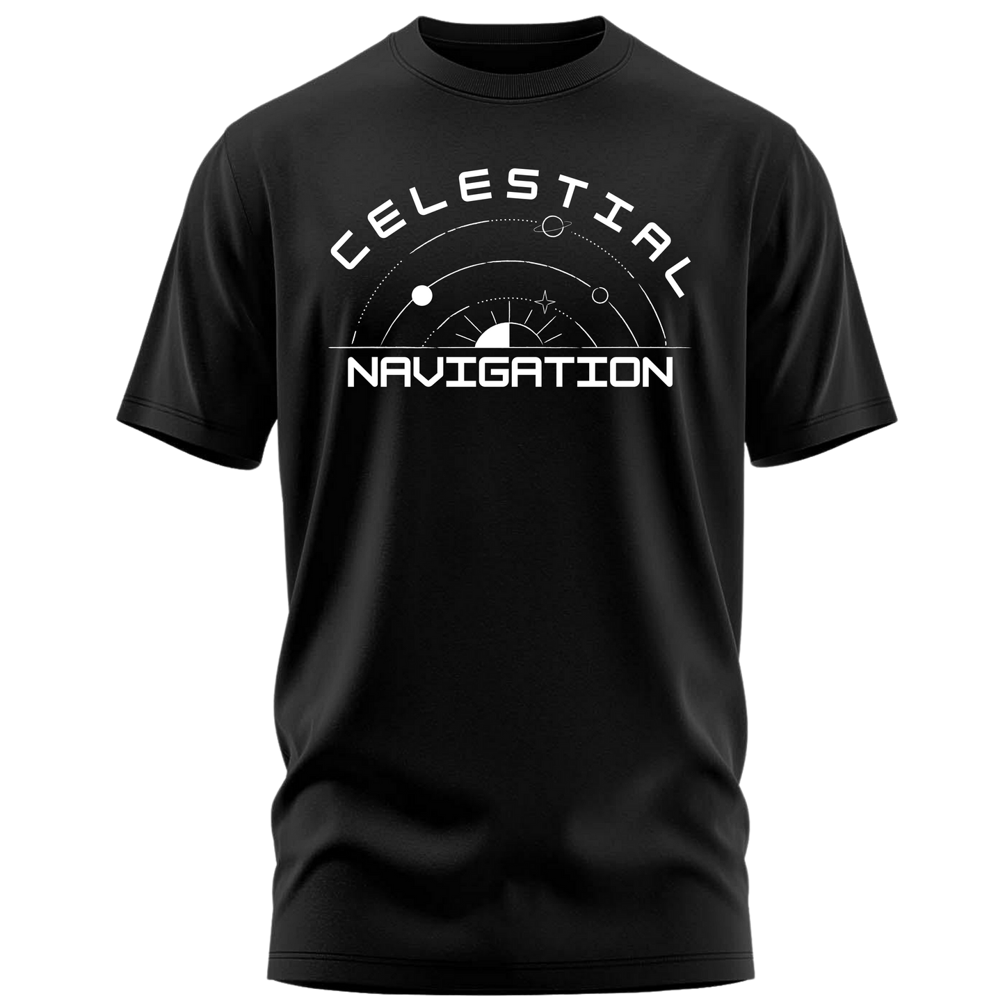 Celestial Navigation Premium Cotton T-shirt : Mariner’s Edition