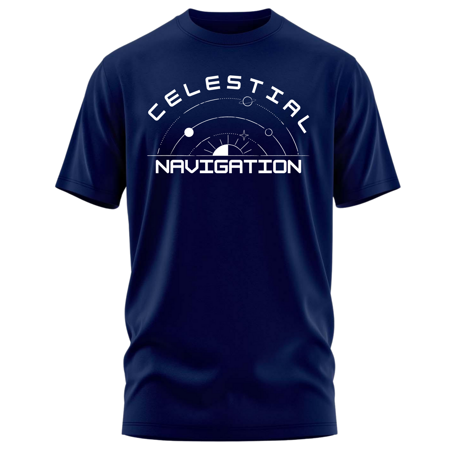 Celestial Navigation Premium Cotton T-shirt : Mariner’s Edition