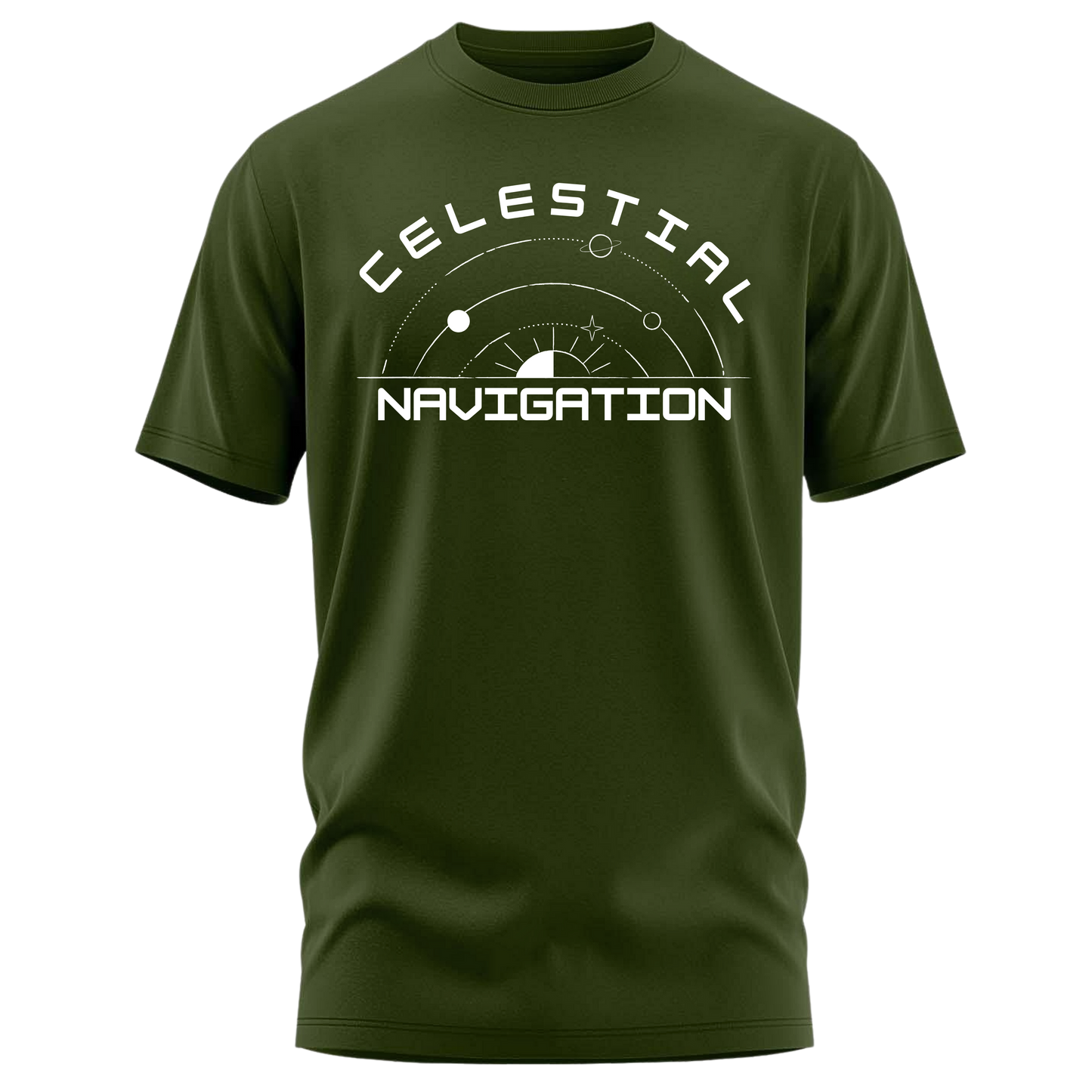 Celestial Navigation Premium Cotton T-shirt : Mariner’s Edition