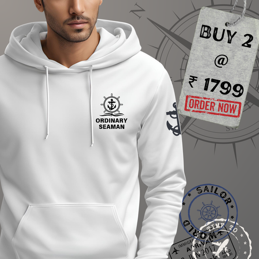 Ordinary Seaman / OS Merchant Navy Premium Hoodie (All season)