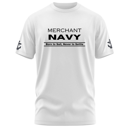 Born to sail Premium Cotton T-shirt : Mariner’s Edition