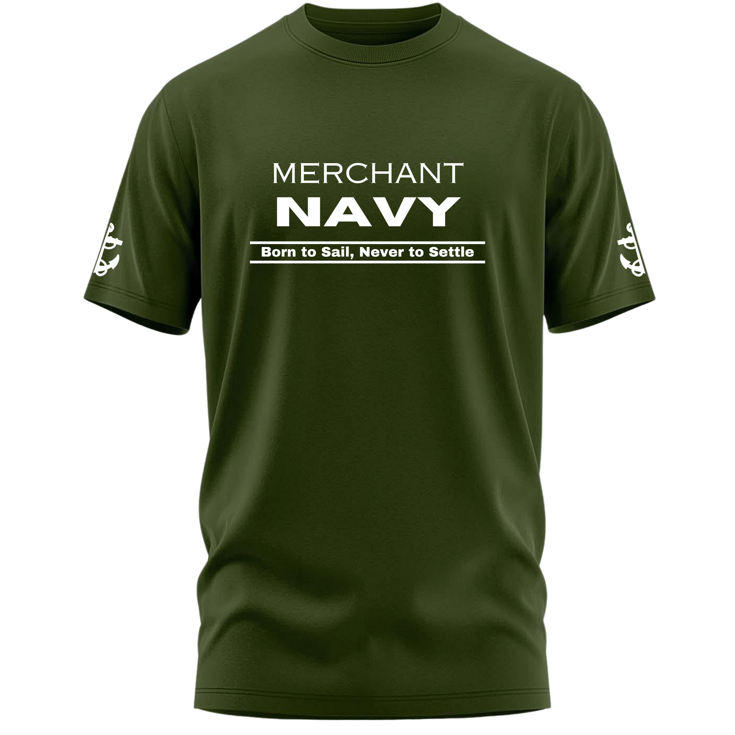 Born to sail Premium Cotton T-shirt : Mariner’s Edition