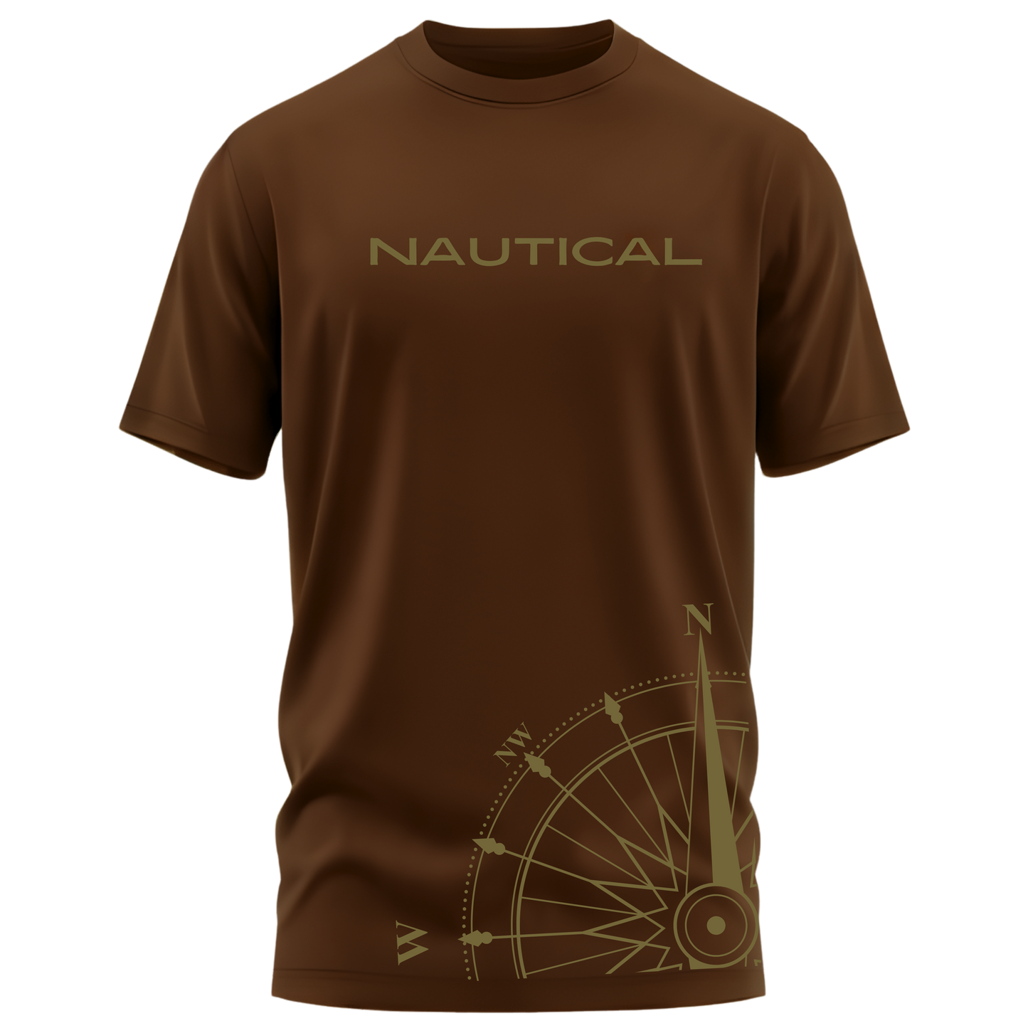 Nautical compass Premium Cotton T-shirt : Mariner’s Edition