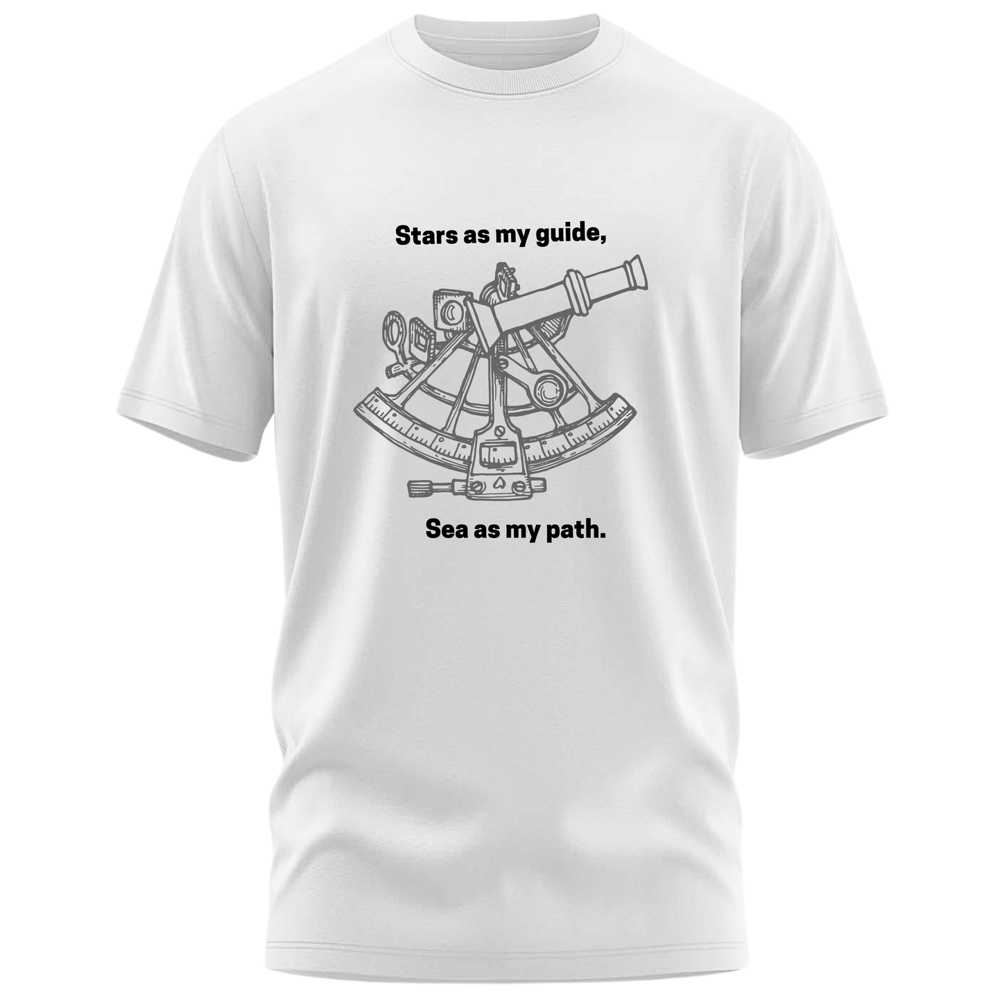 Star as my guide Premium Cotton T-shirt : Mariner’s Edition