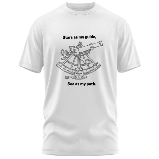 Star as my guide Premium Cotton T-shirt : Mariner’s Edition