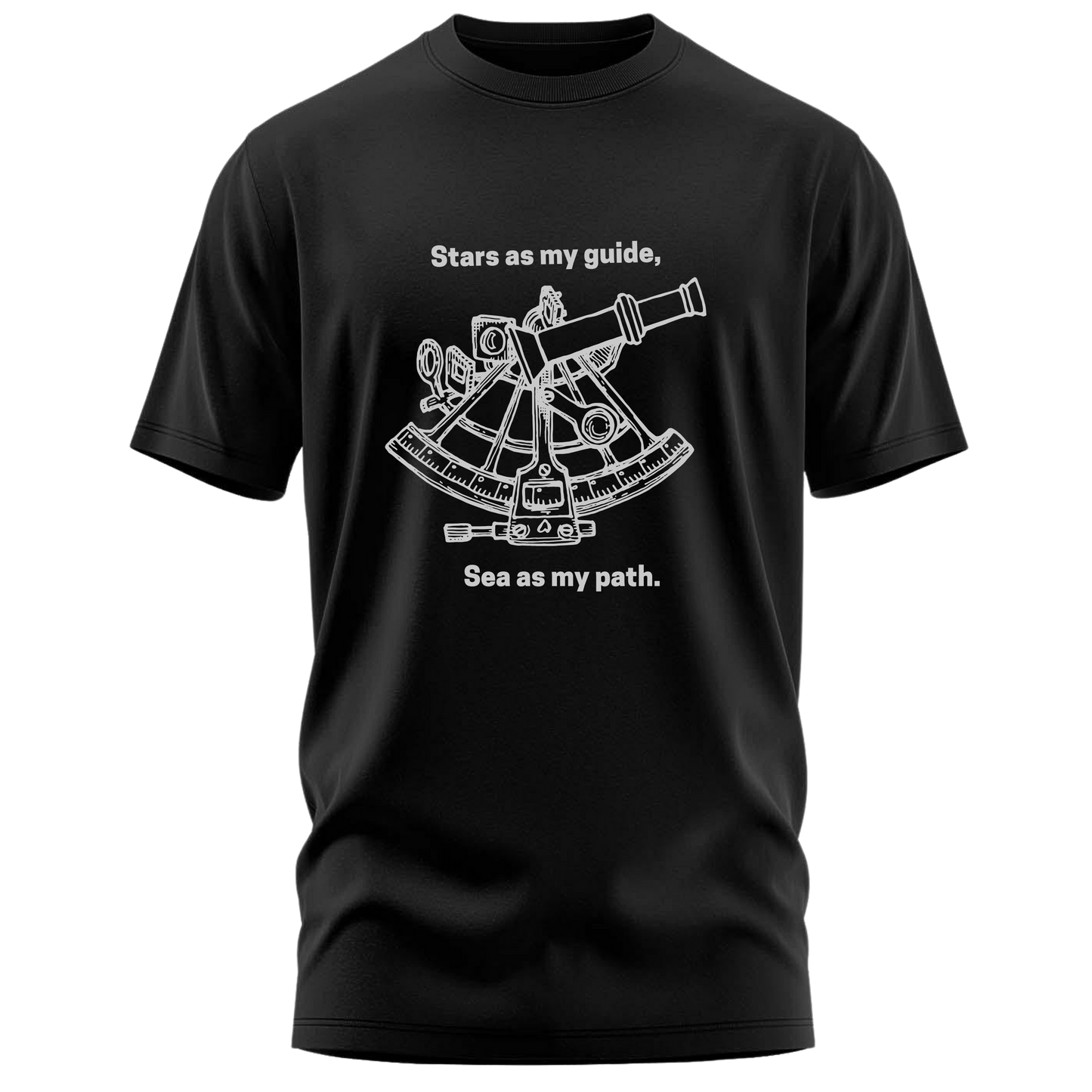 Star as my guide Premium Cotton T-shirt : Mariner’s Edition