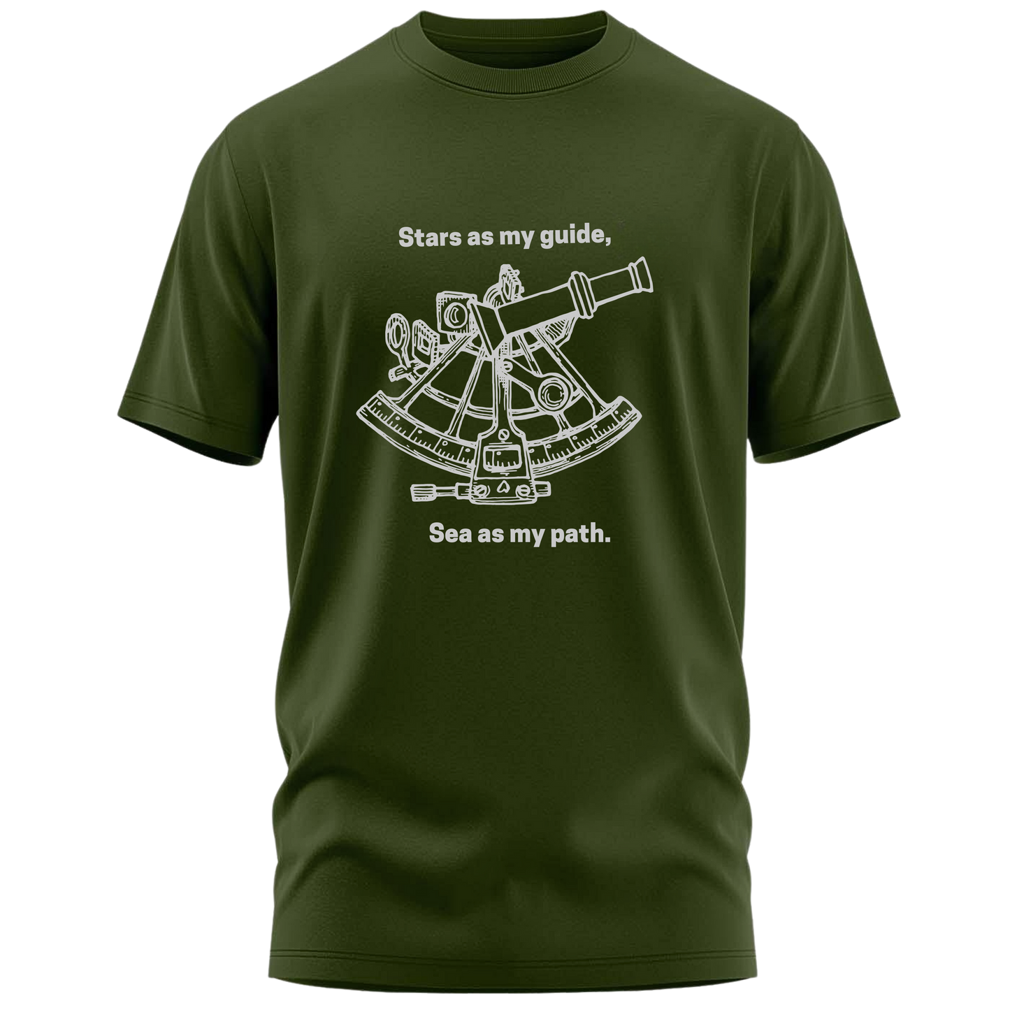 Star as my guide Premium Cotton T-shirt : Mariner’s Edition