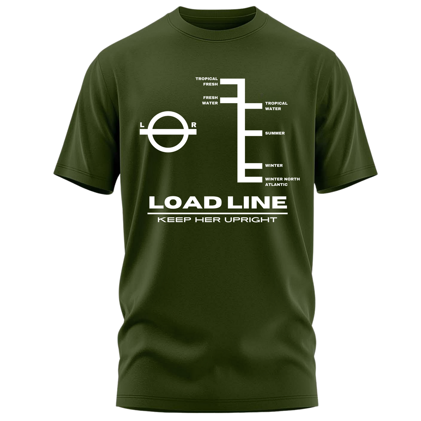 Loadline Premium Cotton T-shirt : Mariner’s Edition