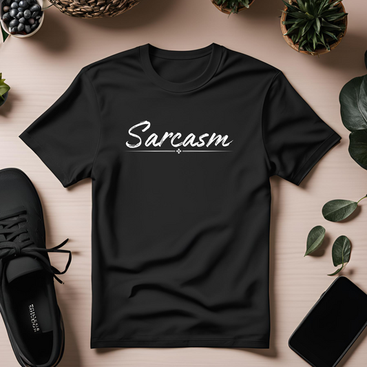 Male round neck t-shirt- Sarcasm