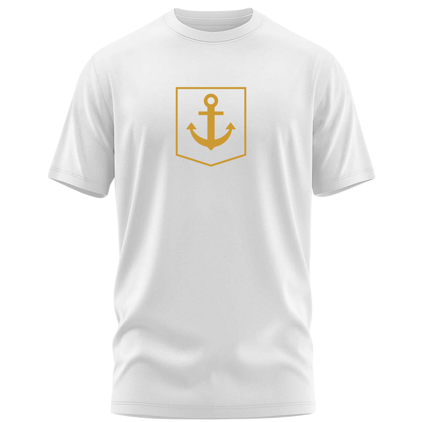 Golden Anchor Premium Cotton T-shirt : Mariner’s Edition