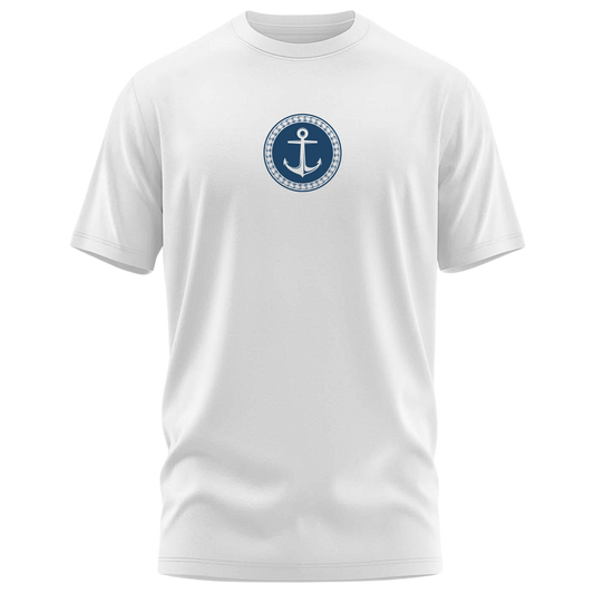 Anchor Badge Premium Cotton T-shirt : Mariner’s Edition