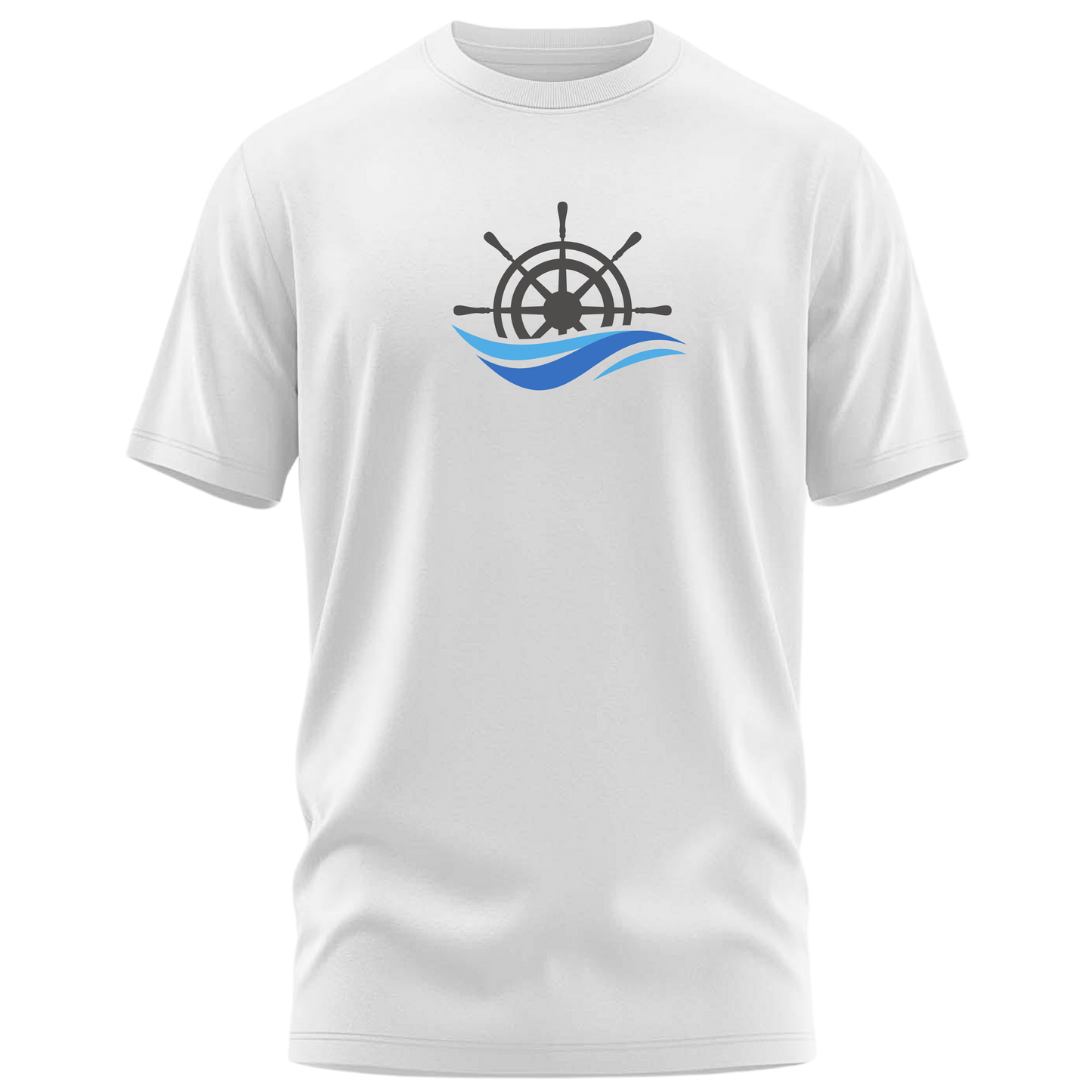 Wheel at sea Premium Cotton T-shirt : Mariner’s Edition