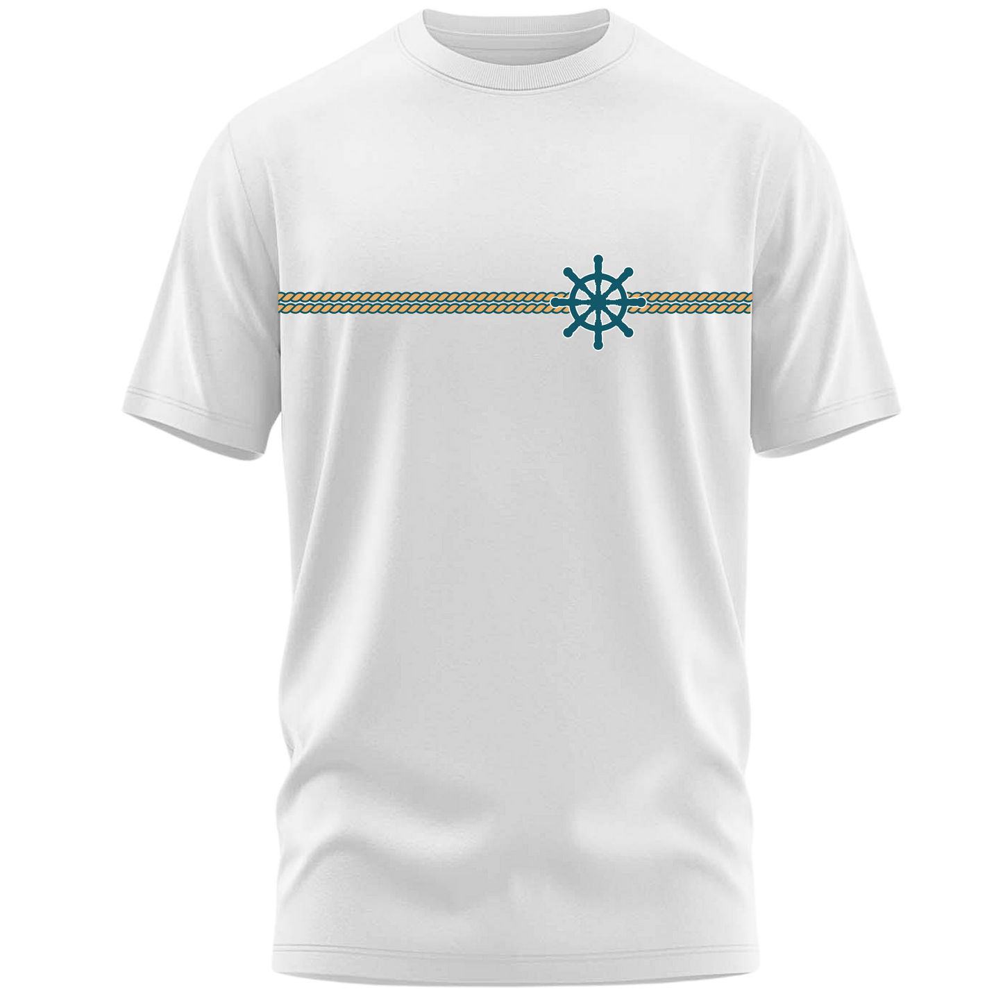 Marine Wheel Premium Cotton T-shirt : Mariner’s Edition