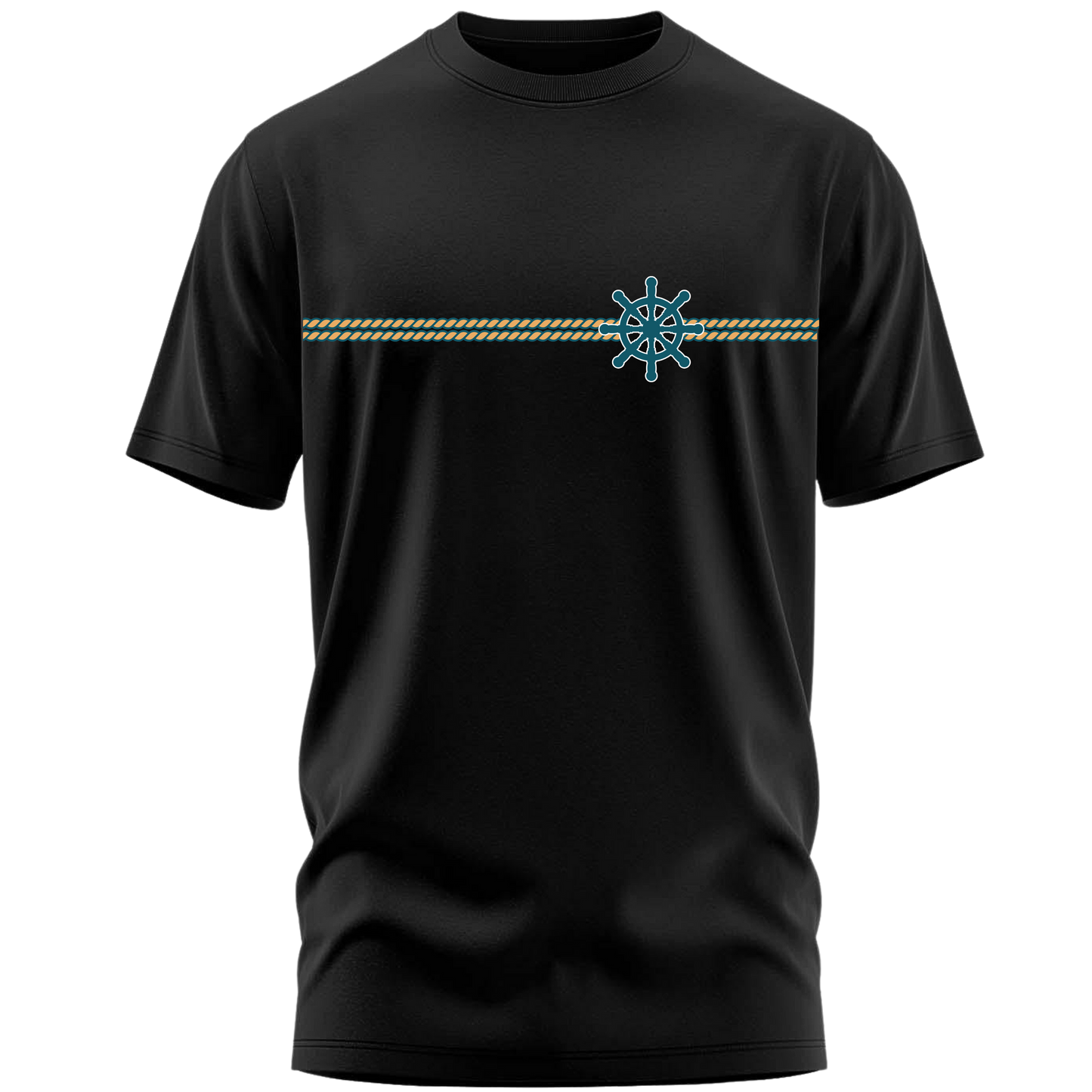 Marine Wheel Premium Cotton T-shirt : Mariner’s Edition