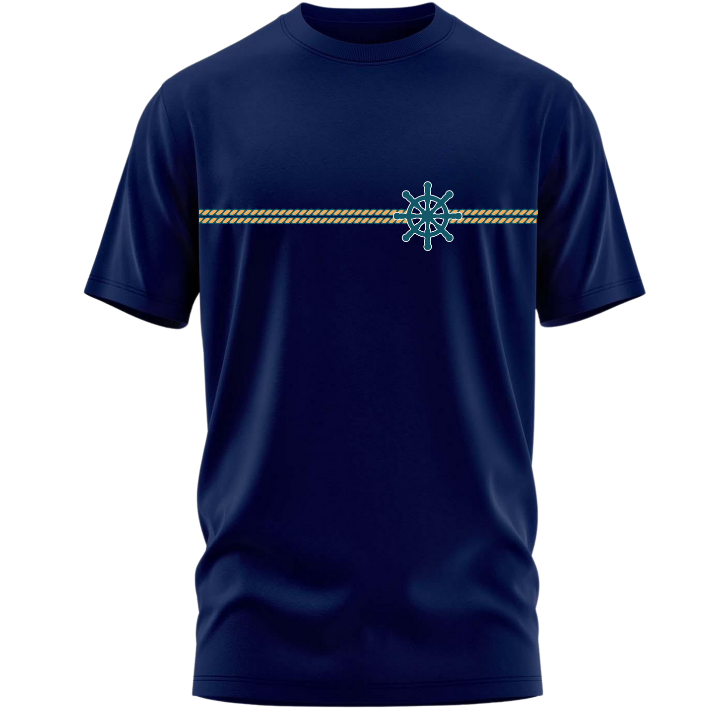 Marine Wheel Premium Cotton T-shirt : Mariner’s Edition
