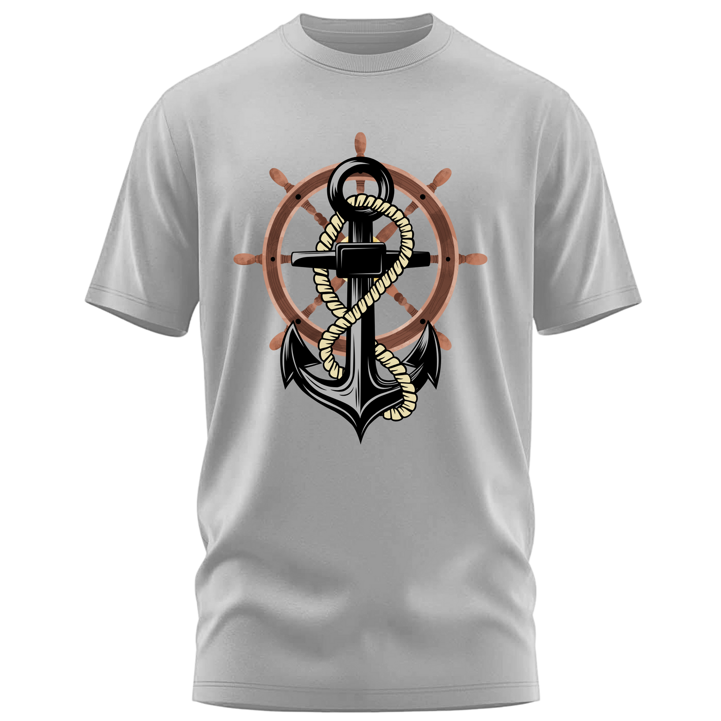 Anchor wheel Premium Cotton T-shirt : Mariner’s Edition