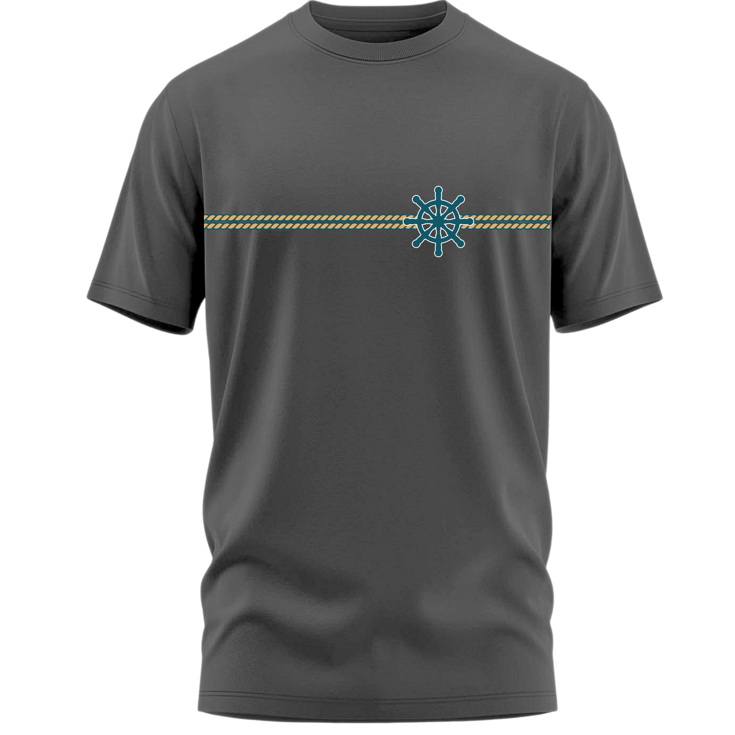 Marine Wheel Premium Cotton T-shirt : Mariner’s Edition