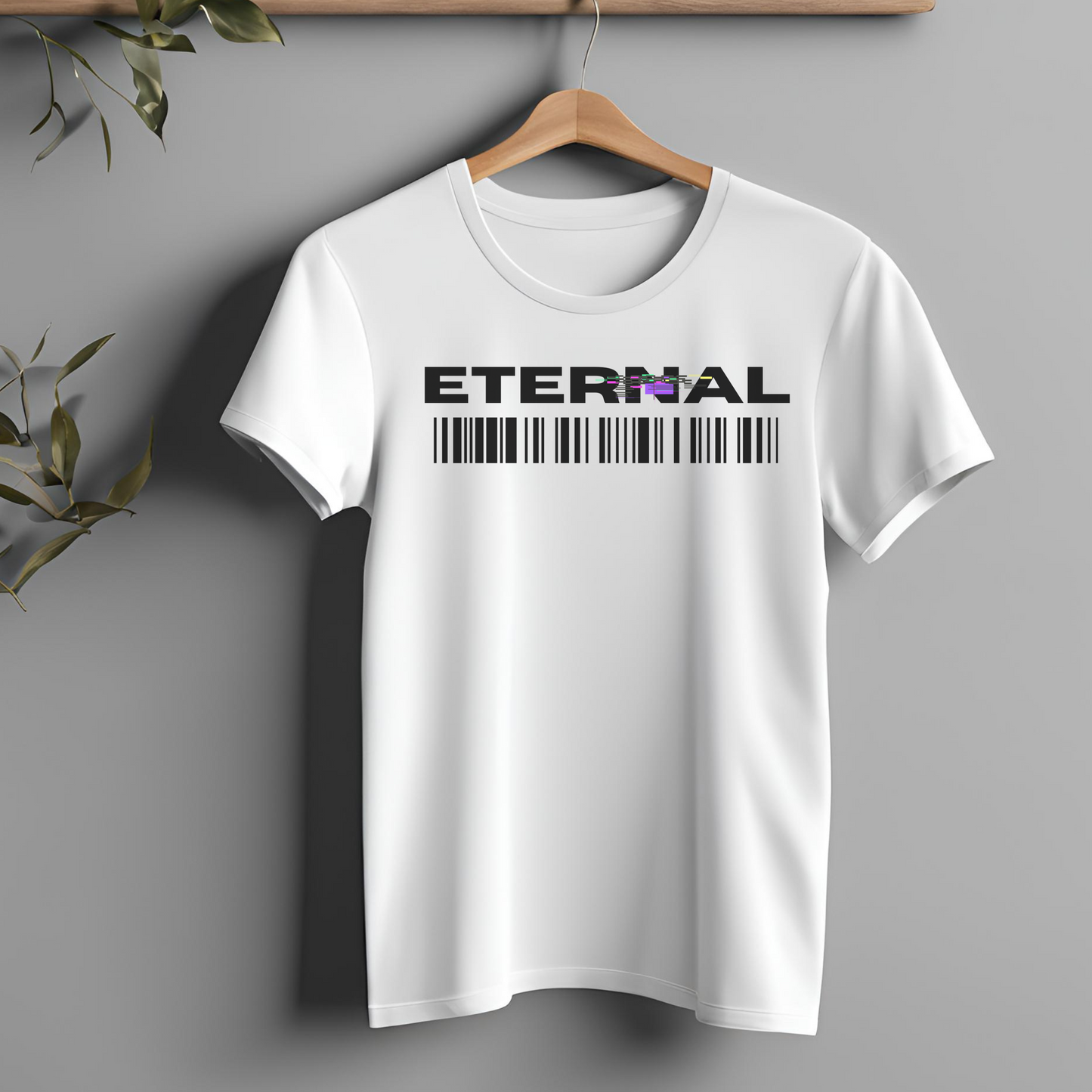 Male round neck t-shirt- Eternal
