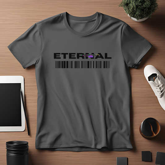 Male round neck t-shirt- Eternal