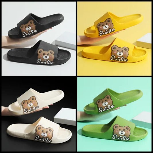 Bear Antislip slippers, women slippers, casual all season